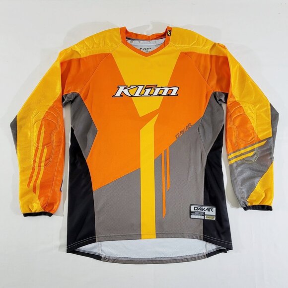 KLIM Dakar Men's Large (43" Chest) Off-Road Motorcycle Motocross 3315 Jersey - Picture 1 of 6